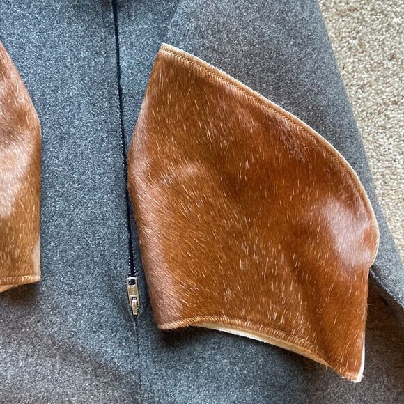 VINTAGE UPINSPIRED DRESS UI 100% WOOL, HORSEHAIR DRESS - Picture 6 of 7